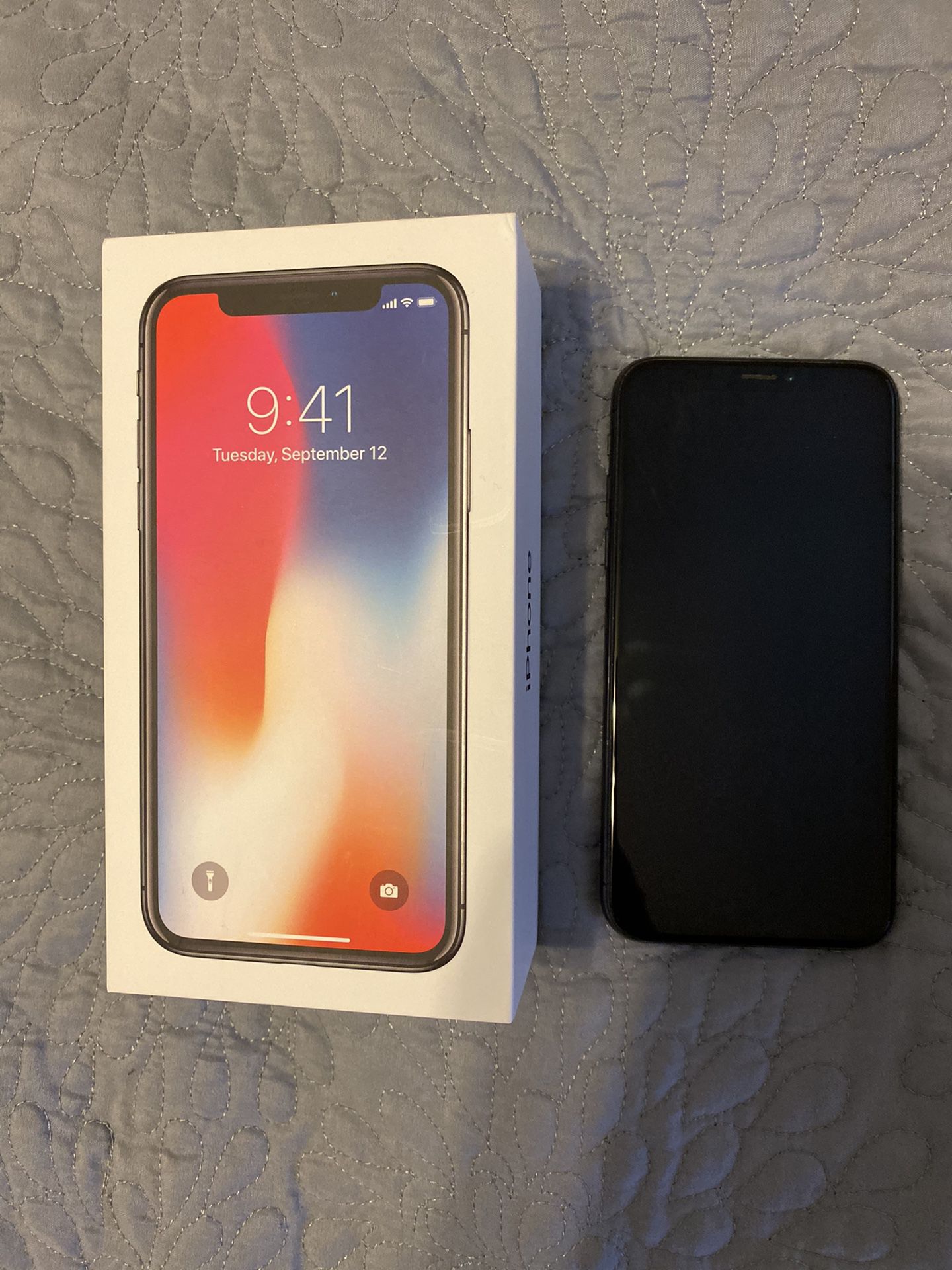 iPhone X 256gb AT&T Space Gray