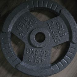 2 inch 45 Pound Weight Plate