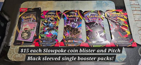 Pokémon TCG Mega Evolution Pitch Black Booster Packs