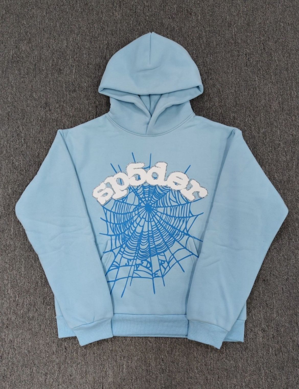 Baby Blue Spider Hoodie