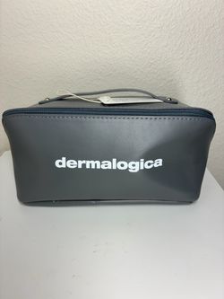 New Dermalogica Gray Cosmetic Bag