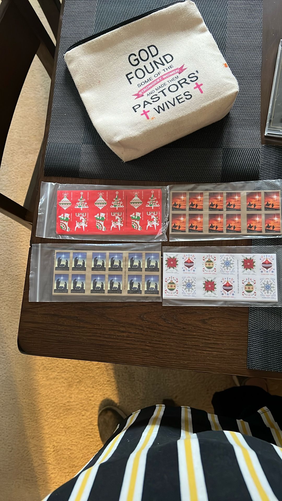 Christmas postage stamps 100 for $35