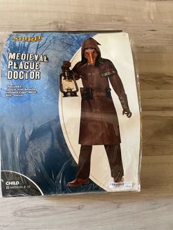 Medieval plague doctor costume