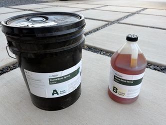 McKinnon Stone Bond Resin Bound Surfacing Epoxy 4 Gallon, Pebble Binder