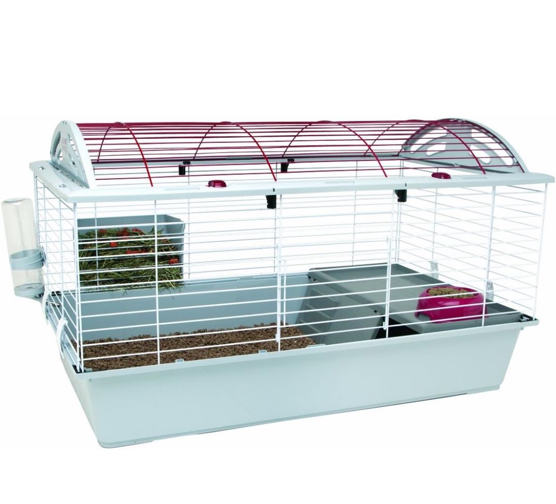 Living World Small Animal Cage And Water Dispenser