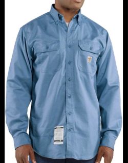New w Tags CARHART Flame resistant work shirt