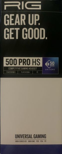 BRAND NEW RIG 500 Pro HS Special Edition Competitive Gaming