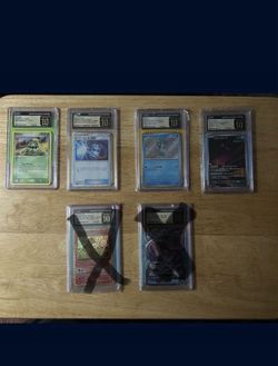 various pokemon CGC Graded  pristine 10 slabs