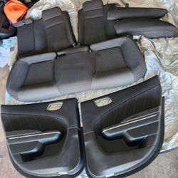 Rear Dodge Charger Seats