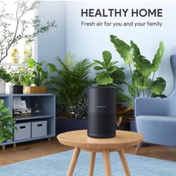 Air Purifiers for Bedroom, FULMINARE H13 True HEPA Air Filter, Quiet Air Cleaner With Night Light,Portable Small Air Purifier for Home, Office, Living