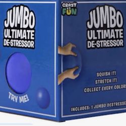 Jumbo Ultimate De- Stressor Blue 