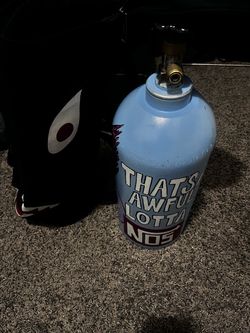 Custom helium tank