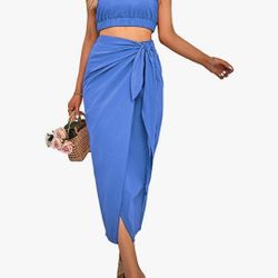 2 Piece Cocktail Dress Tank Top Msrp $45
