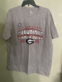 Georgia SEC Champions Tee Size Large