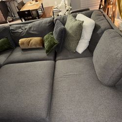Grey sectional Couch