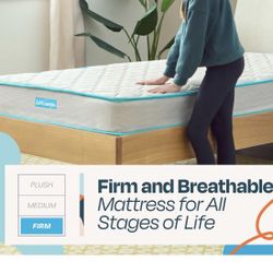 Queen Mattress, 6 Inch Deep And 10 Years Warranty