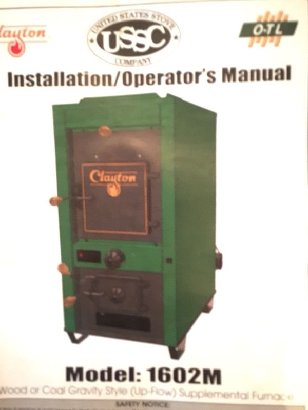 Clayton 1602M Wood Burner for Sale in Carleton, MI - OfferUp