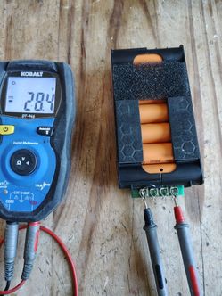 25 volts vacuum battery came out of an Eureka Vacuum