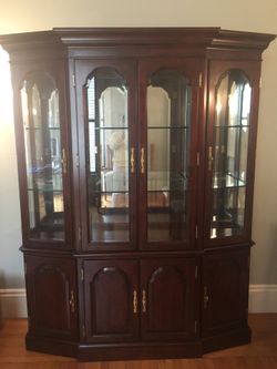 Cherrywood China cabinet