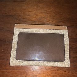 Coach card holder