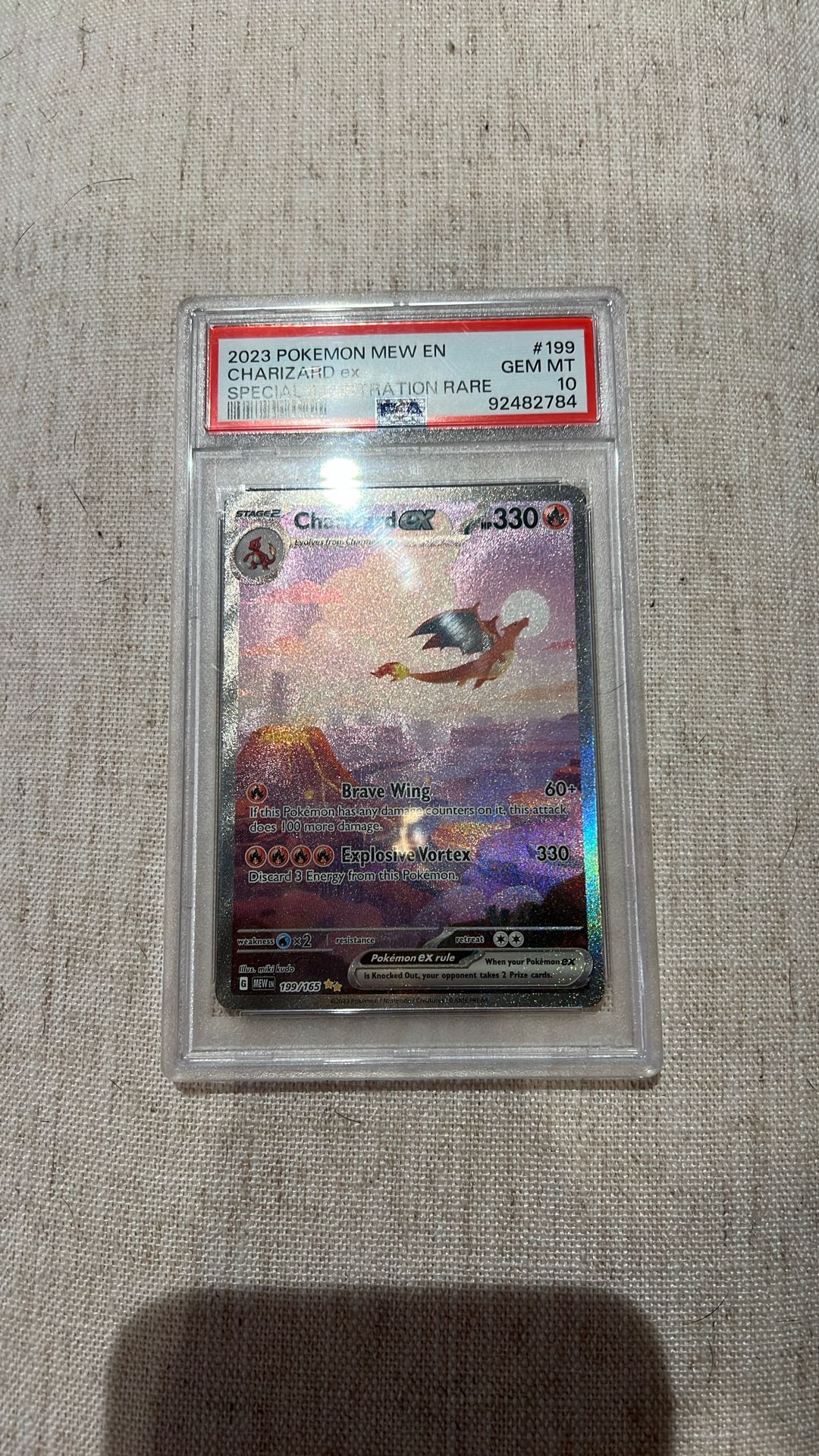 PSA 10 Charizard SIR Pokemon 151
