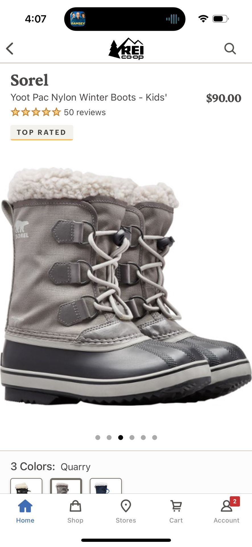 Youth Sorel Snow Boots  