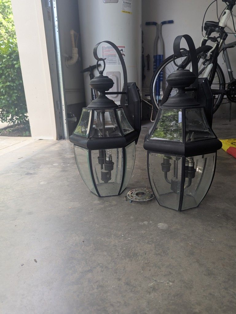 Lamp - Garage And Front Door