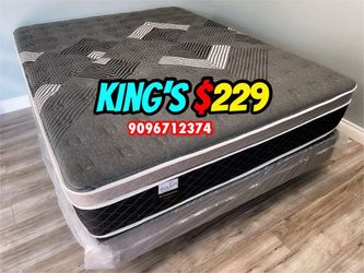 King oasis thermal comfort Europillow top 12inch mattress