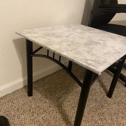 Faux Marble Wrapped Table 