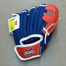 Franklin AIR-TECH Sports RED•WHITE •BLUE “Tee-Ball Glove #22880” KIDS/YOUTHS Size 8.5in  (NWT)