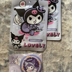 Sanrio Kuromi Face Mask