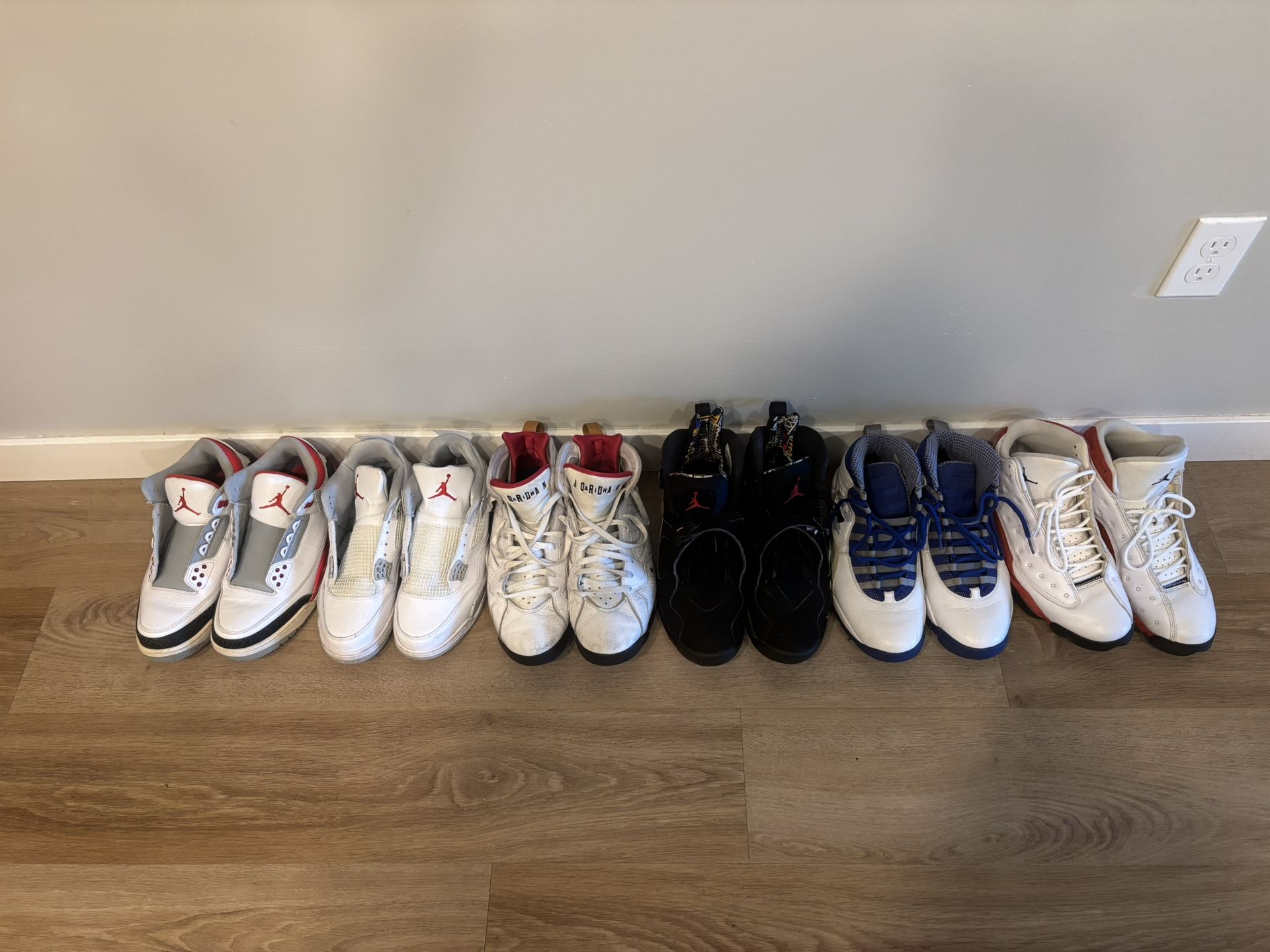 Jordan Shoe Lot