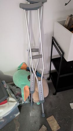 Free crutches get them now