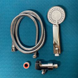 F&R 3.3" High Pressure Handheld Shower Head with 3 Spray Settings Shower Handle 