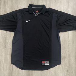 Vintage 90s Nike Black Soccer Jersey Men’s Size Medium 