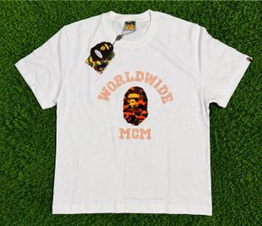 White Bape Tee