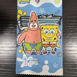 Spongebob Sponge Head - Trading Card Game TCG 1x Booster Pack Card Original NEW