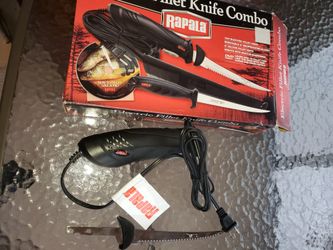 electric fillet knife combo  rapala