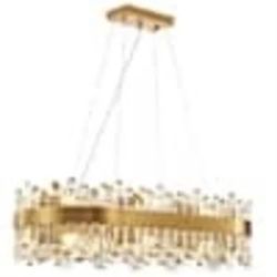 16-light Golden Luxury Crystal Chandelier For