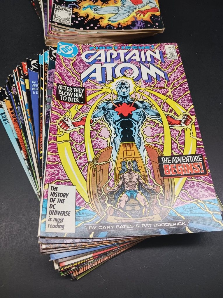 Captain Adam comic books. 37 comics. List in photos