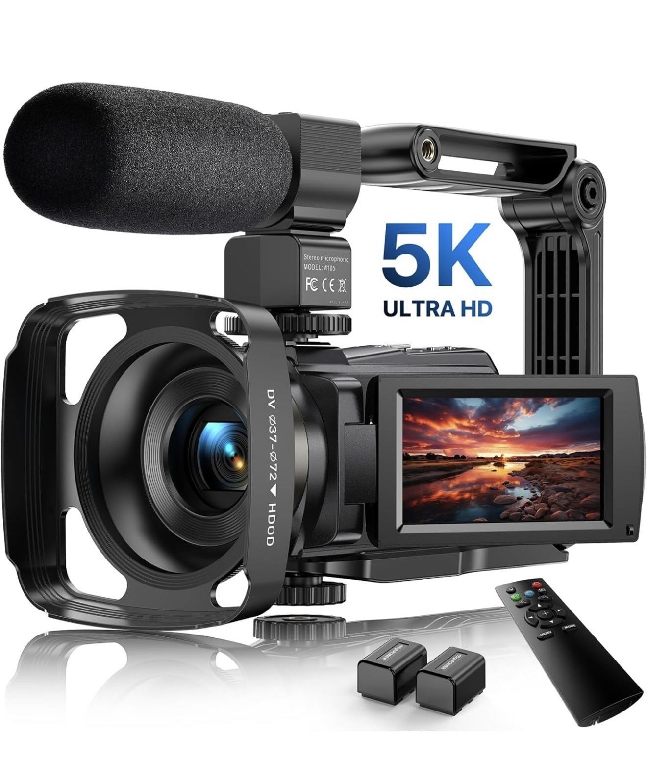 5k Video Camera Camcorder
