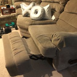 Couch And Recliner 