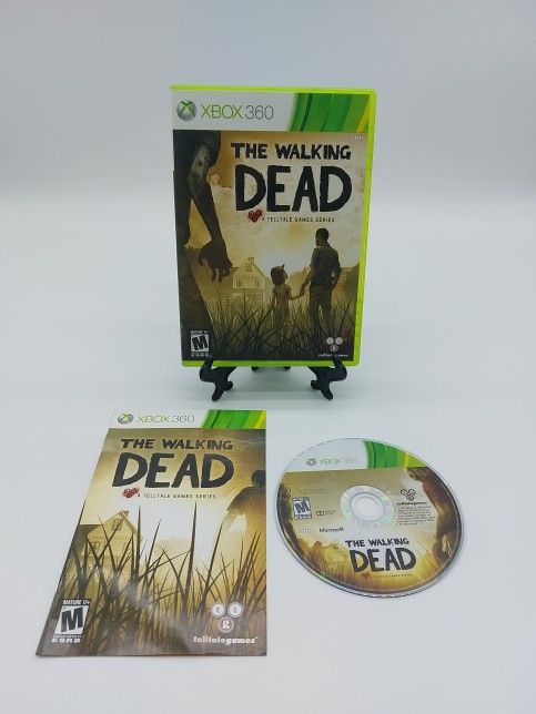 The Walking Dead (Microsoft Xbox 360, 2012) Complete