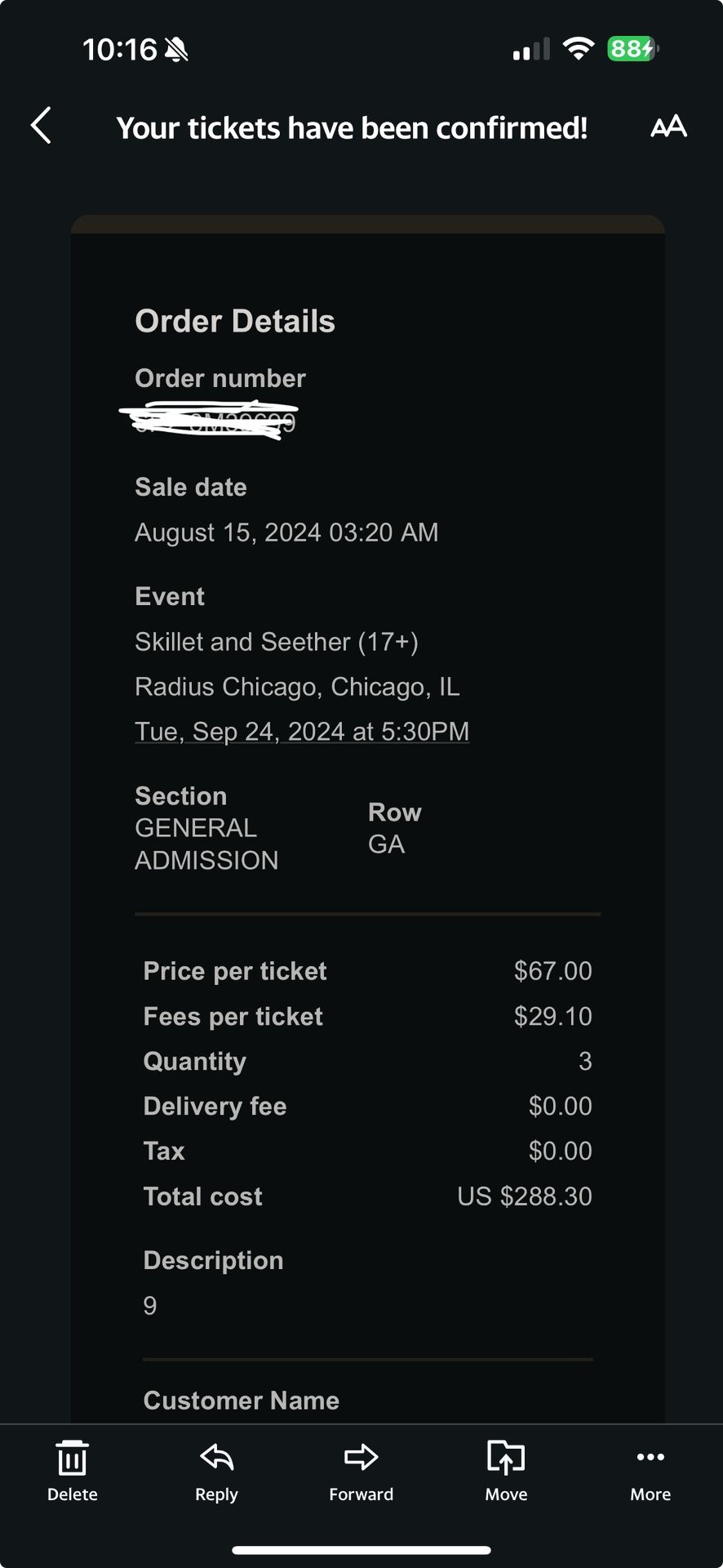 Skillet Tickets!!!!!