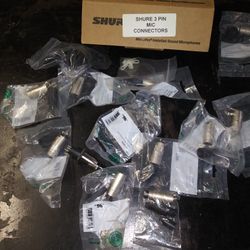 New Shure XLR Jacks