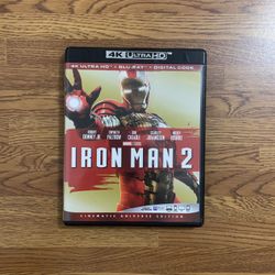 Iron Man 2 4K UHD Blu-ray Combo Pack (4K UHD Blu-ray + Blu-ray)
