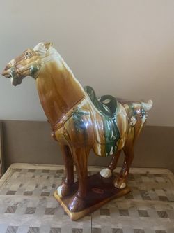 Ceramic horse