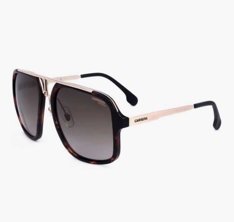 CARRERA 1004/S 2IK Gradient HAVANA GOLD 57/20/140 UNISEX Aviator Sunglasses