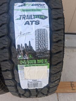4 new tires  245/60/18...Atturo  AT