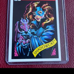 1990 Impel Marvel Universe Series 1 Shadowcat #25 RJS